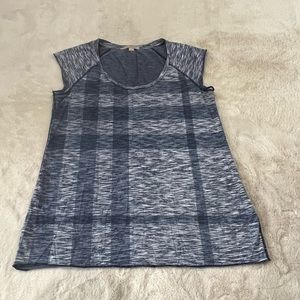 Burberry Plaid Tee - Size Medium